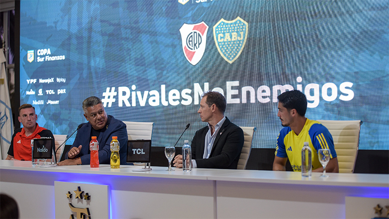 Armani y Figal pidieron que el Superclásico sea «en paz» Armani y Figal pidieron que el Superclásico sea «en paz»