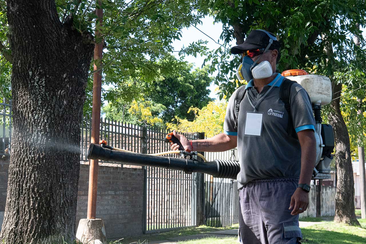 La Municipalidad continúa los bloqueos por casos de dengue