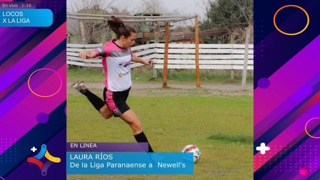 Laura Ríos de la Liga Paranaense a Newell’s