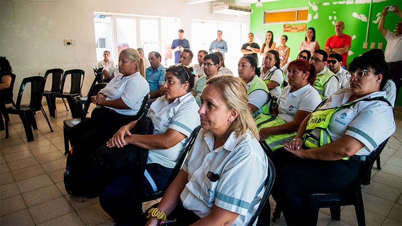 Iniciaron las capacitaciones para agentes de Tránsito y Transporte