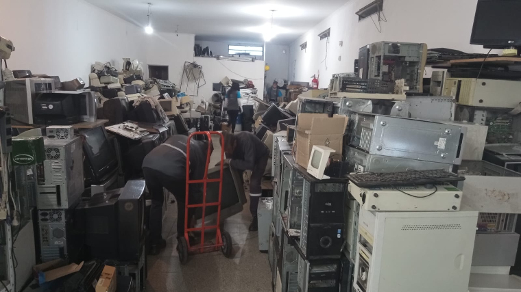 Paraná promueve el reciclaje de residuos eléctricos y electrónicos