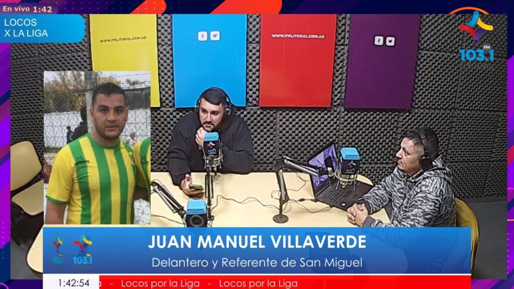 Juan Manuel Villaverde y el presente de San Miguel Juan Manuel Villaverde y el presente de San Miguel