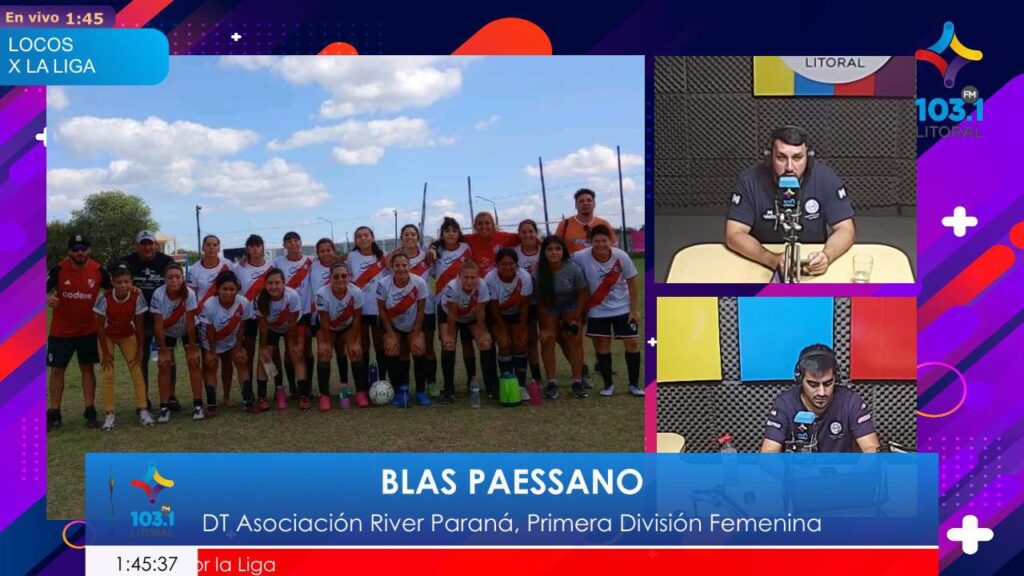Blas Paesano y los objetivos de River Paraná en este 2024