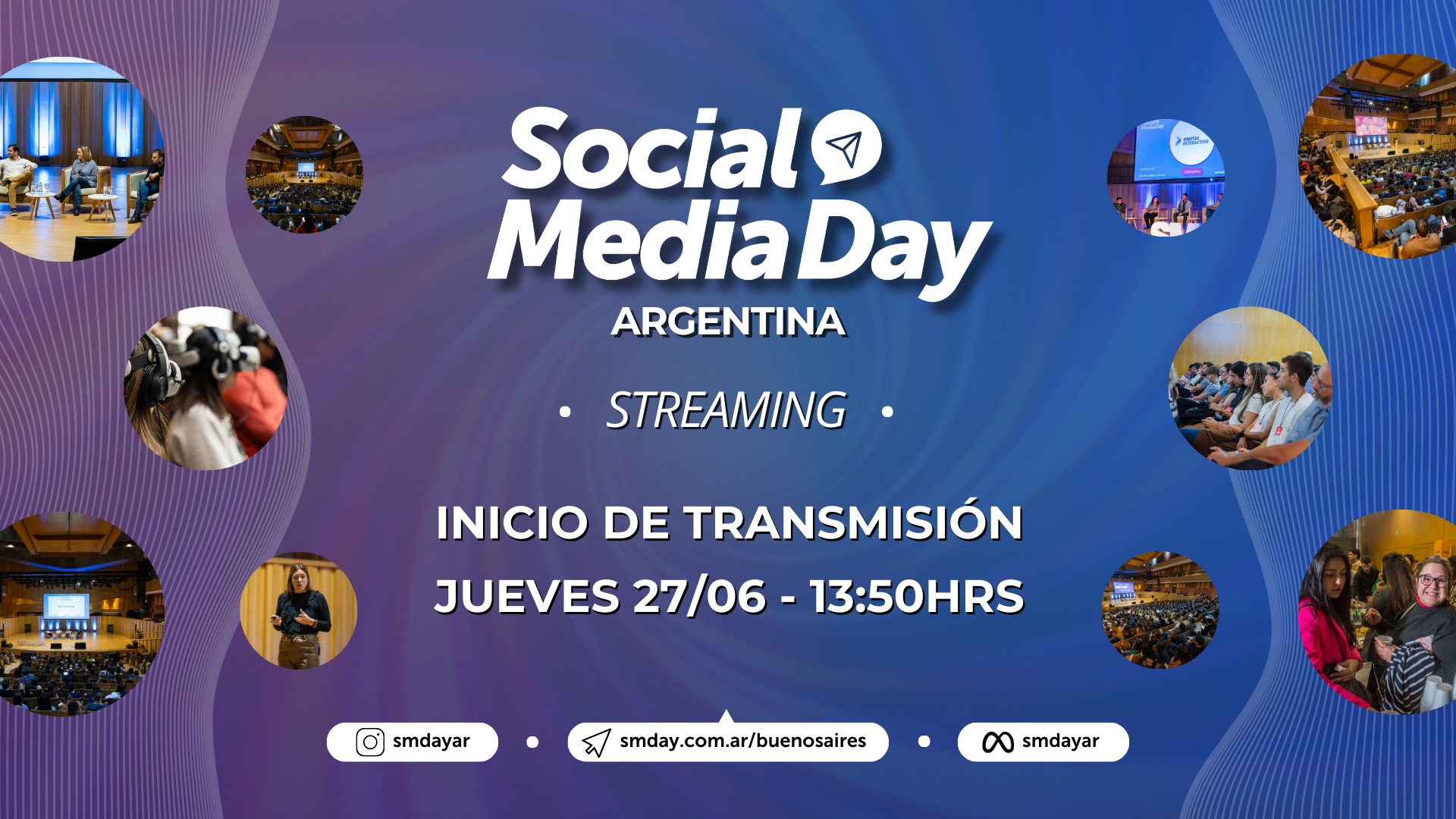 Cuenta Regresiva para el Social Media Day Argentina en Buenos Aires Cuenta Regresiva para el Social Media Day Argentina en Buenos Aires