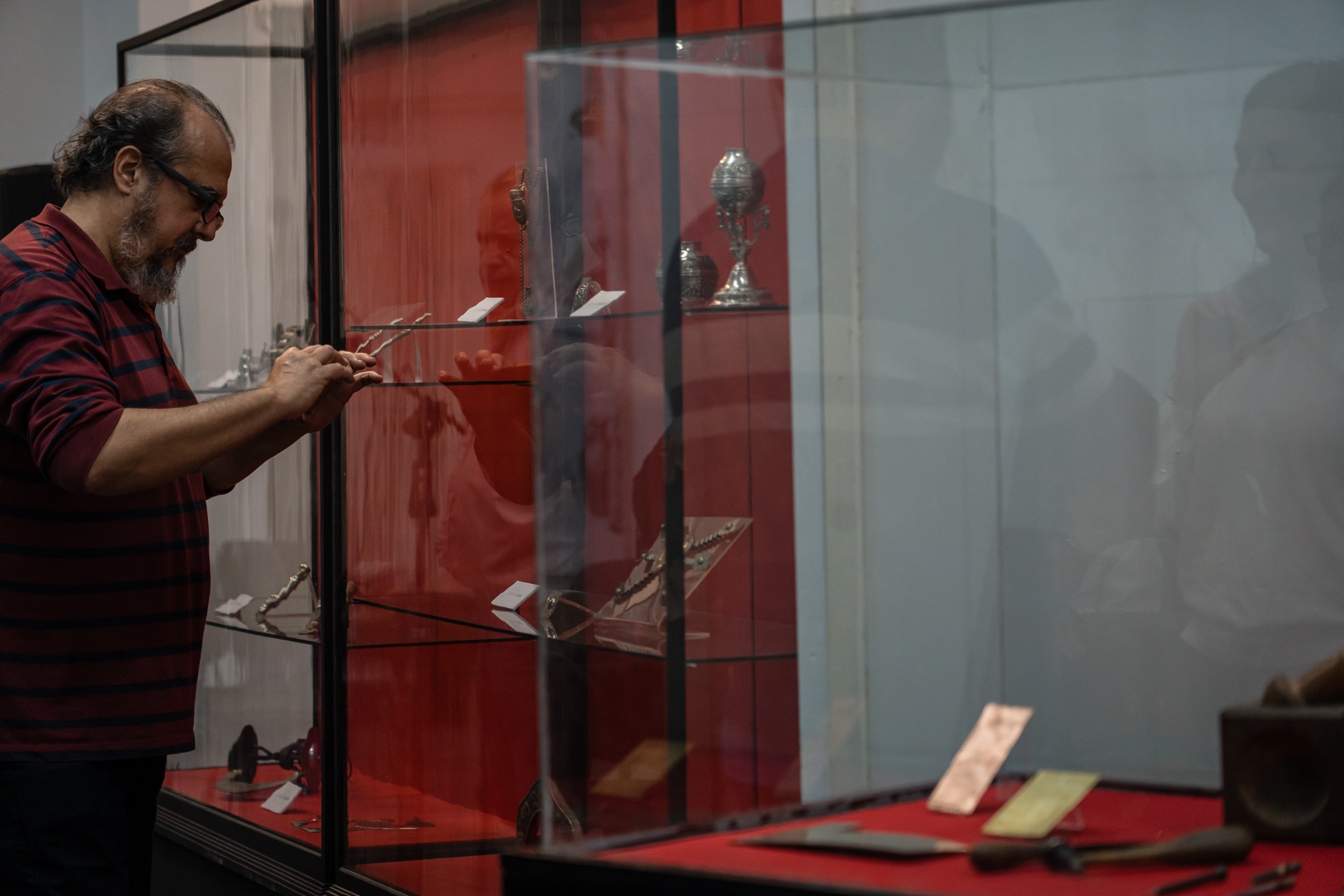 Hay una muestra en el Museo Histórico sobre platería entrerriana Hay una muestra en el Museo Histórico sobre platería entrerriana