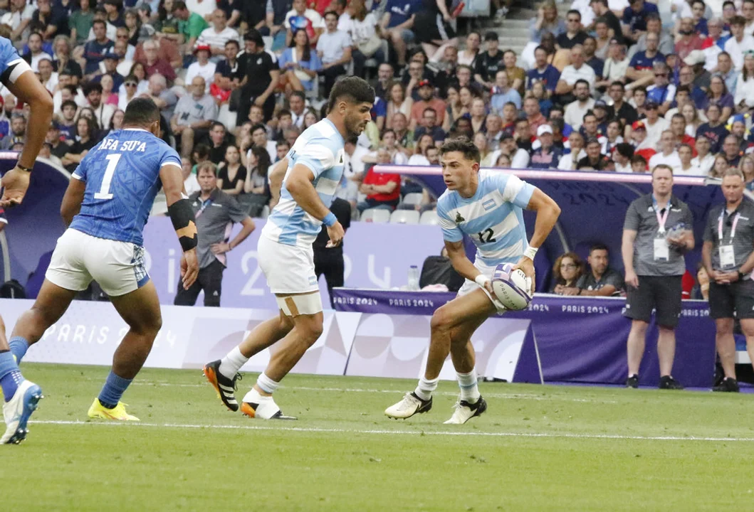 Los Pumas 7s le ganaron a Samoa y clasificaron a los cuartos de final en los Juegos Olímpicos de Paris