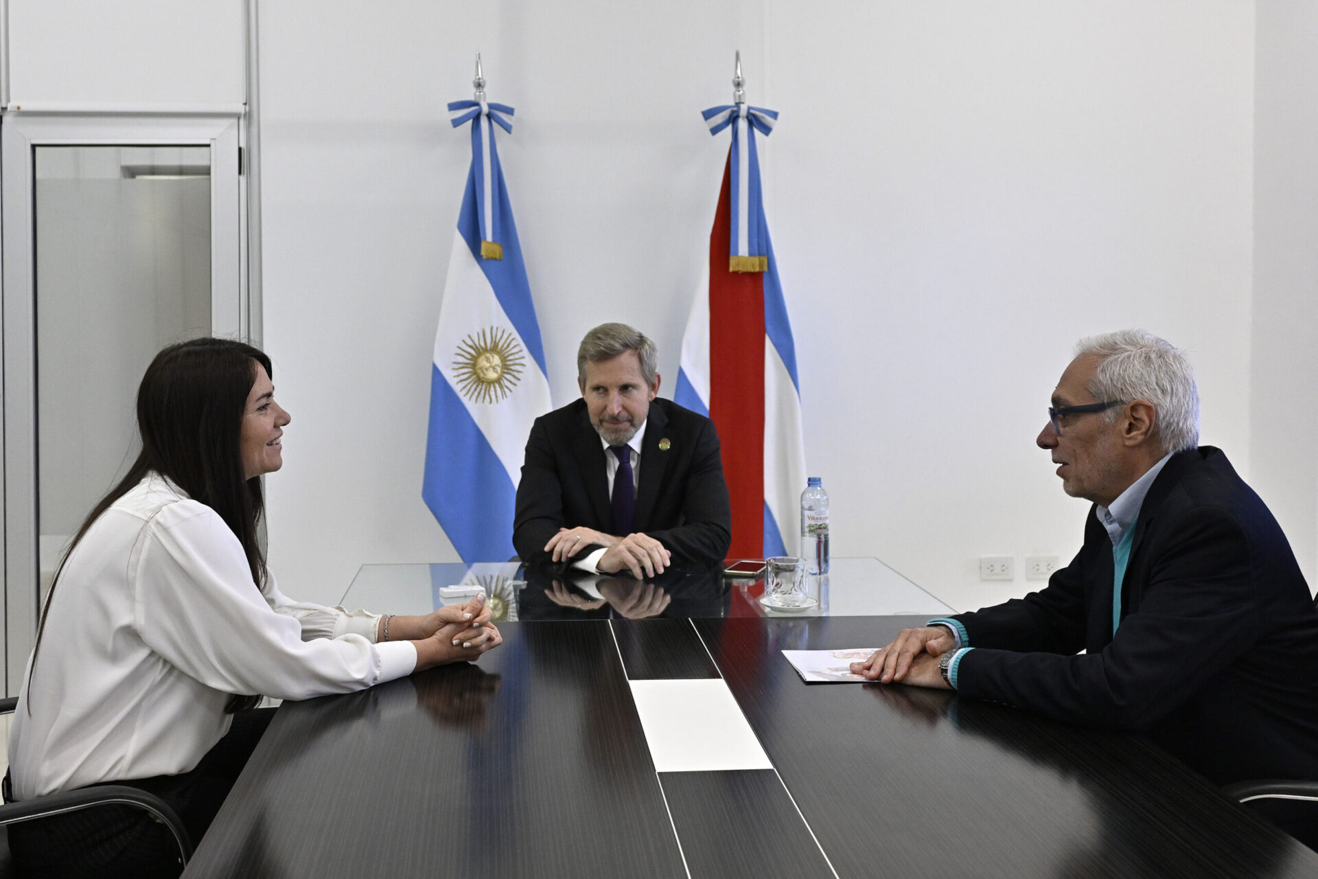 Frigerio se reunió con representantes del Banco de Alimentos
