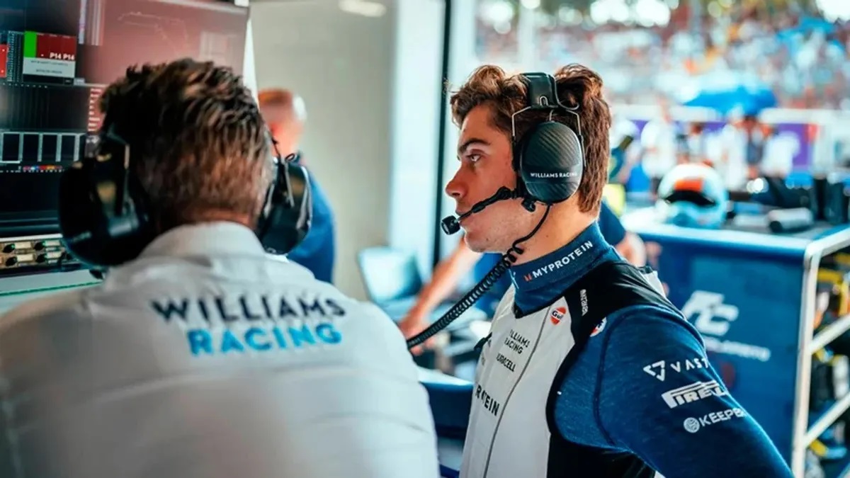 Franco Colapinto en el Gran Premio de Azerbaiyán días y horarios