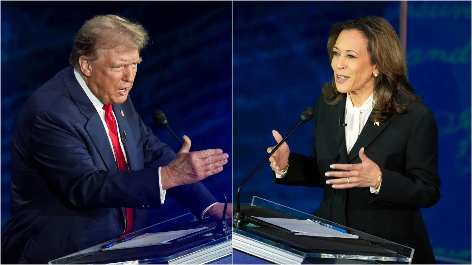 Kamala Harris y Donald Trump protagonizaron su primer debate