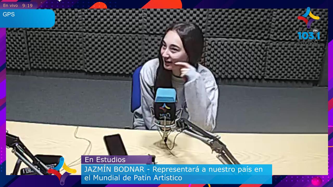 Jazmín Bodnar, la joven paranaense que representa al país en el Mundial de Patín