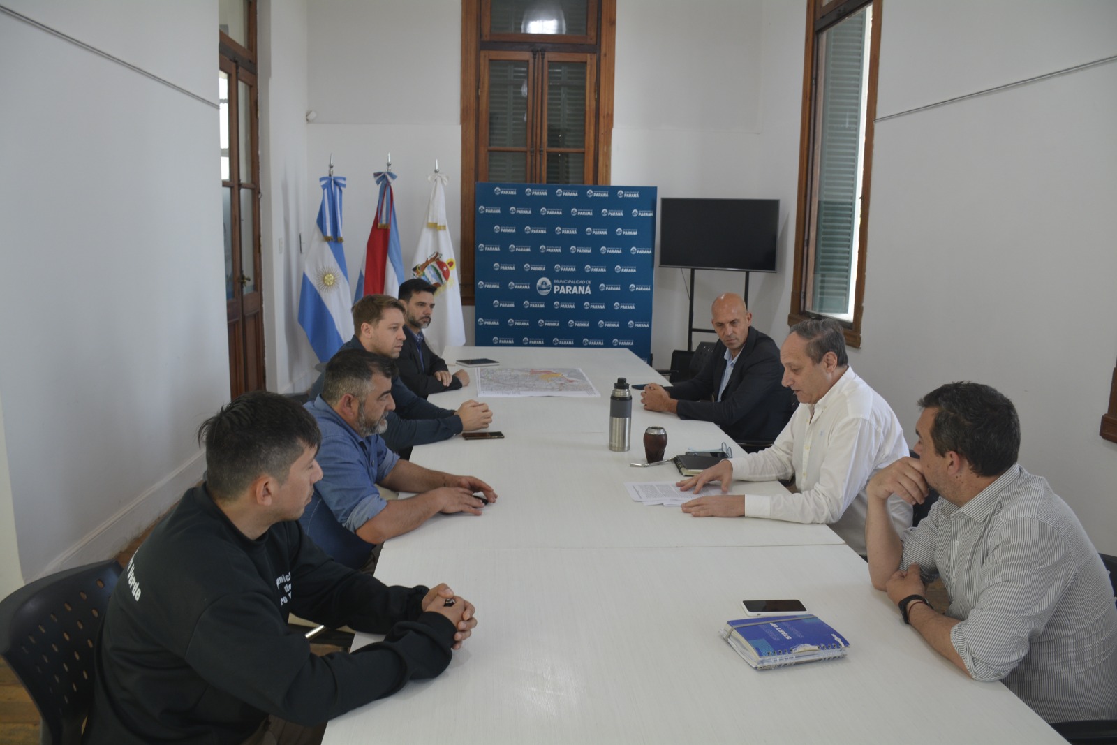Se realizó una reunión por el tratamiento de residuos en el Área Metropolitana