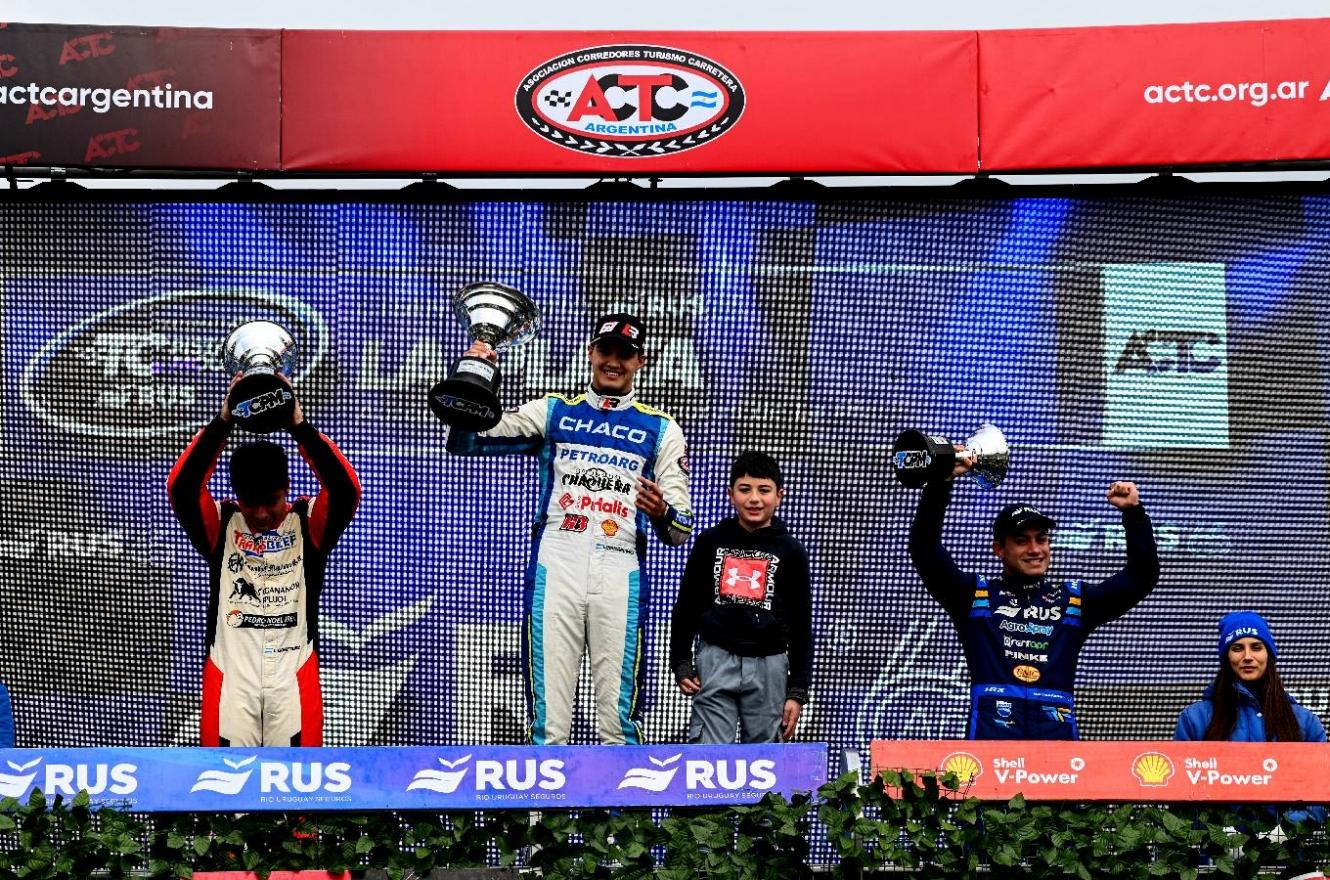Guiffrey se subió al podio liderado por Bohdanowicz Guiffrey se subió al podio liderado por Bohdanowicz