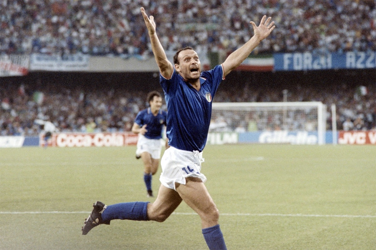 Falleció Toto Schillaci, el histórico goleador del Mundial de Italia ’90