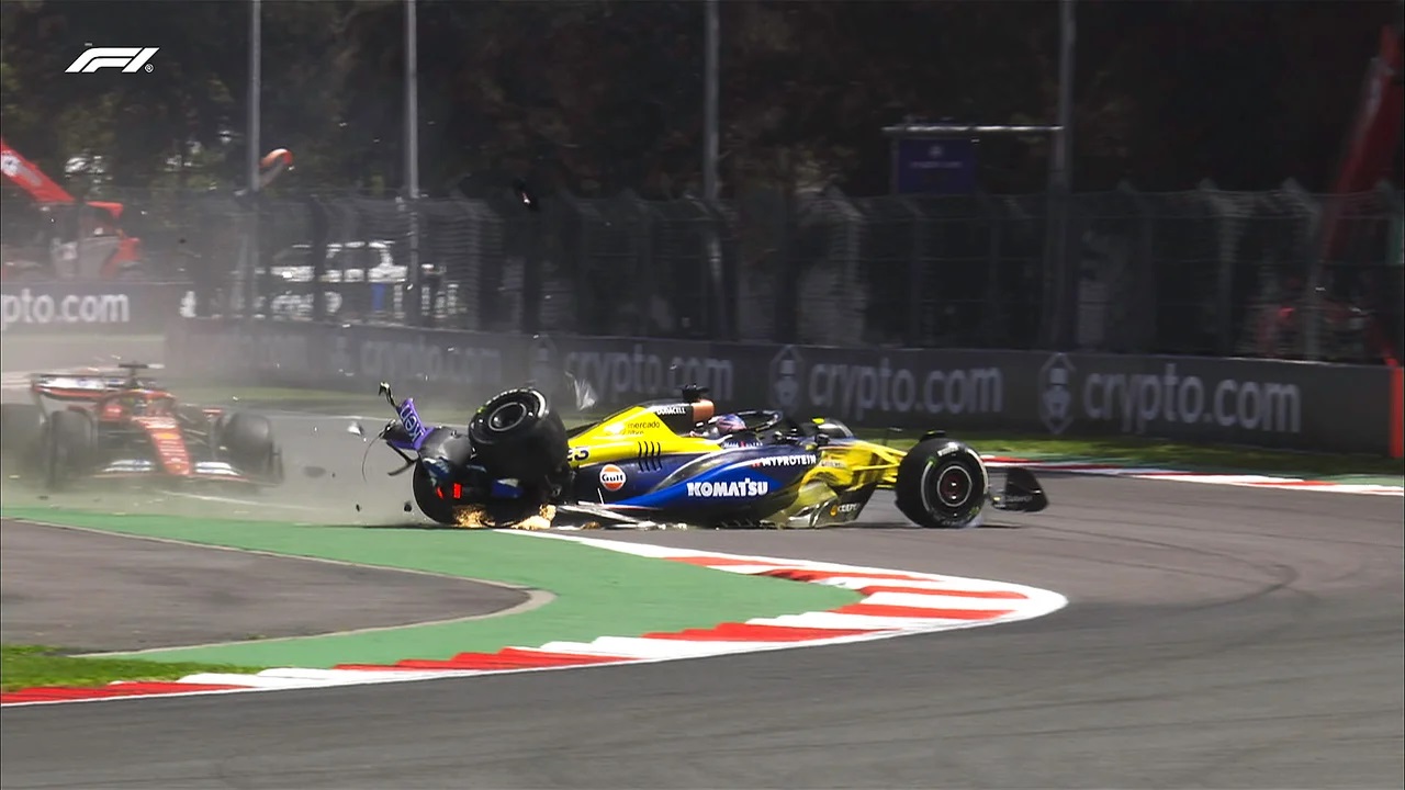 Colapinto terminó undécimo en las primeras prácticas libres en el GP de México