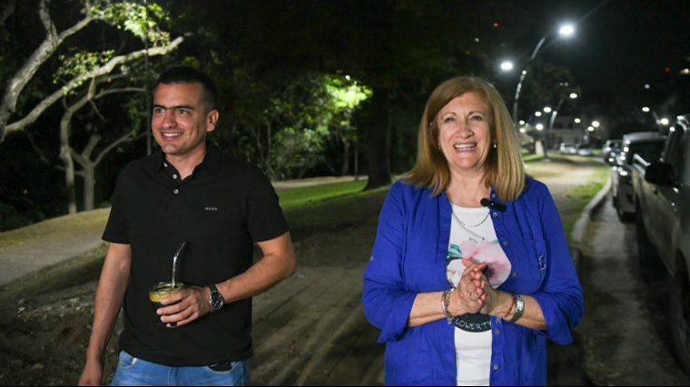 La Municipalidad renueva el sistema de luminarias LED en la zona de El Rosedal