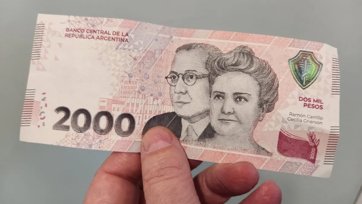 Se suspende la emisión de billetes de $ 2.000 Se suspende la emisión de billetes de $ 2.000