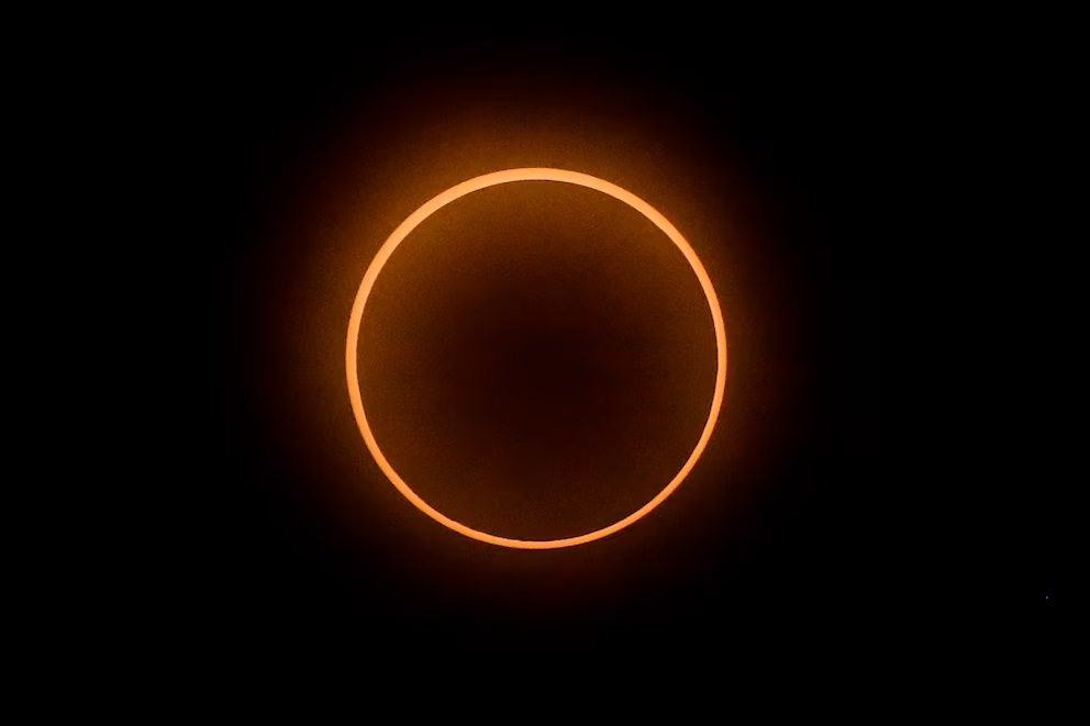 Esta tarde habrá un eclipse solar anular