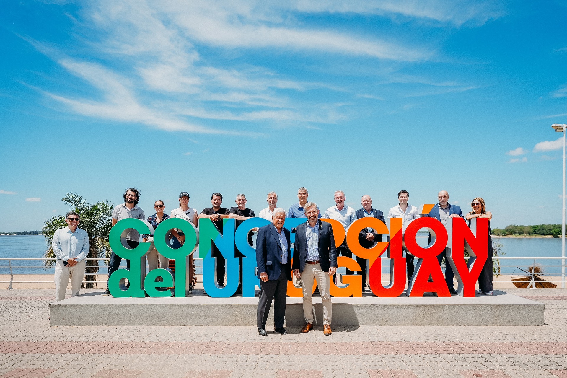 Frigerio anunció el inicio de la obra del programa de saneamiento en Concepción del Uruguay