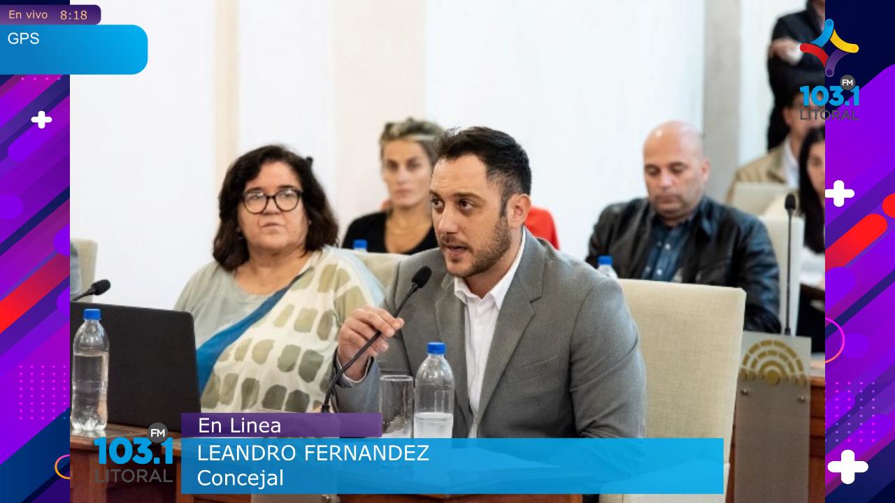 El concejal Leandro Fernandez aborda la situación de los choferes en Paraná y la falta de licitación en el área metropolitana