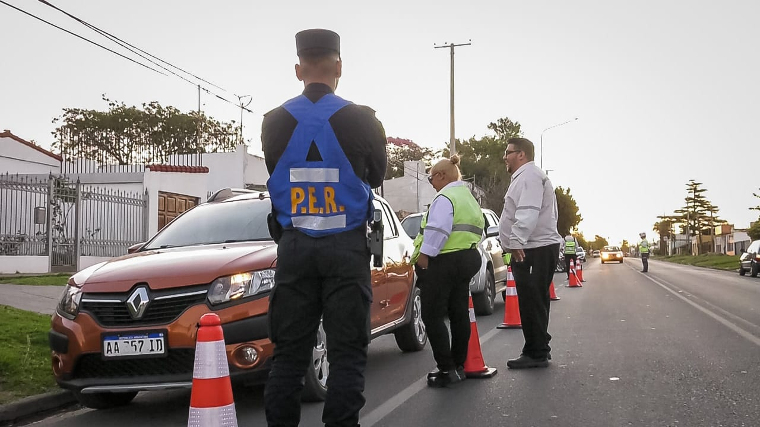 La Municipalidad y la Policía de Entre Ríos realizaron un operativo conjunto de tránsito