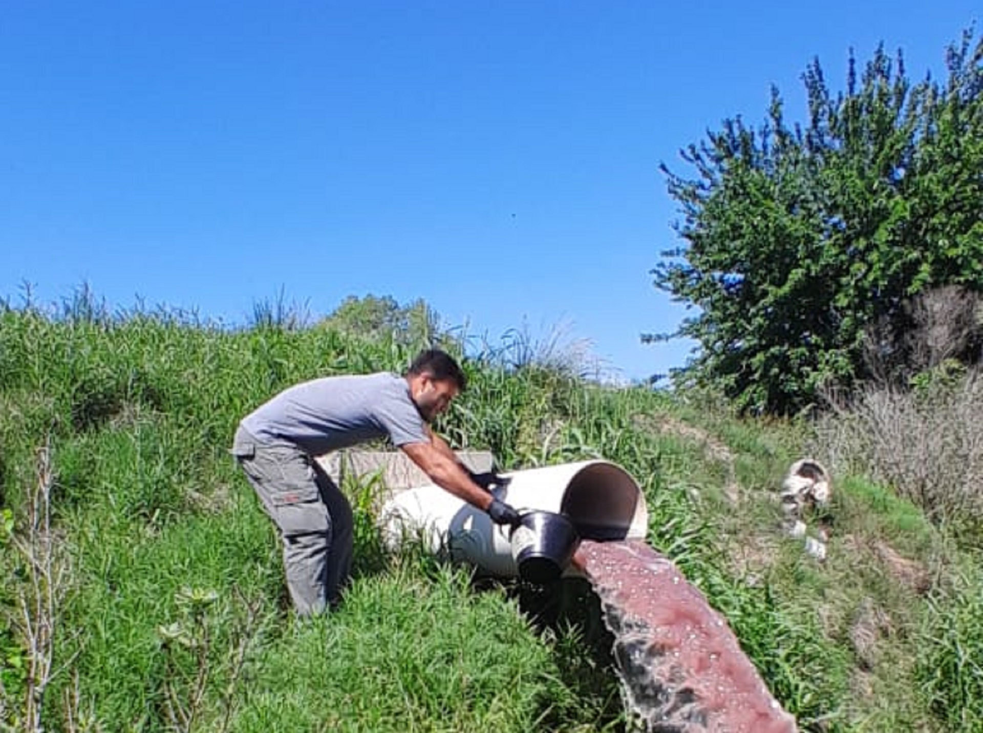 Los resultados de los análisis sobre el arroyo El Espinillo se conocerán la próxima semana