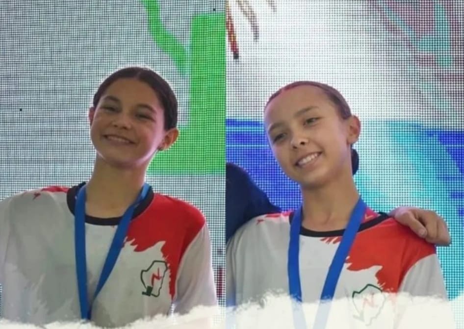 Catalina y Miranda: Estrellas de la Natación Entrerriana