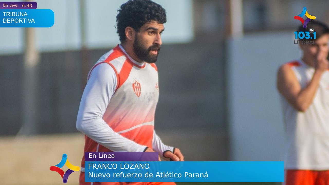 Franco Lozano: «Atlético Paraná está listo para el desafío del Regional»