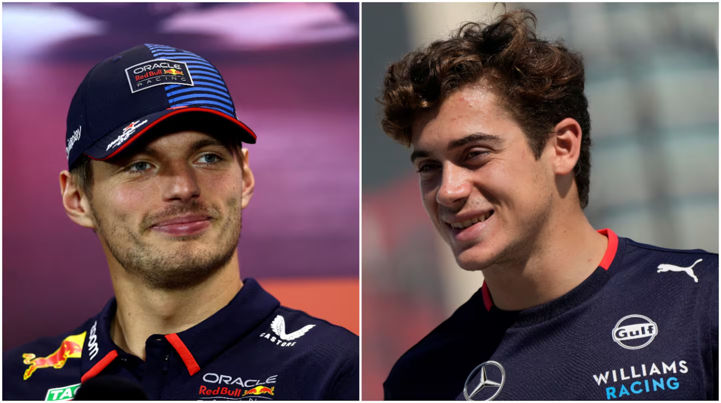 Verstappen sorprendió al dar su opinión sobre la chance de que Colapinto sea su compañero en Red Bull