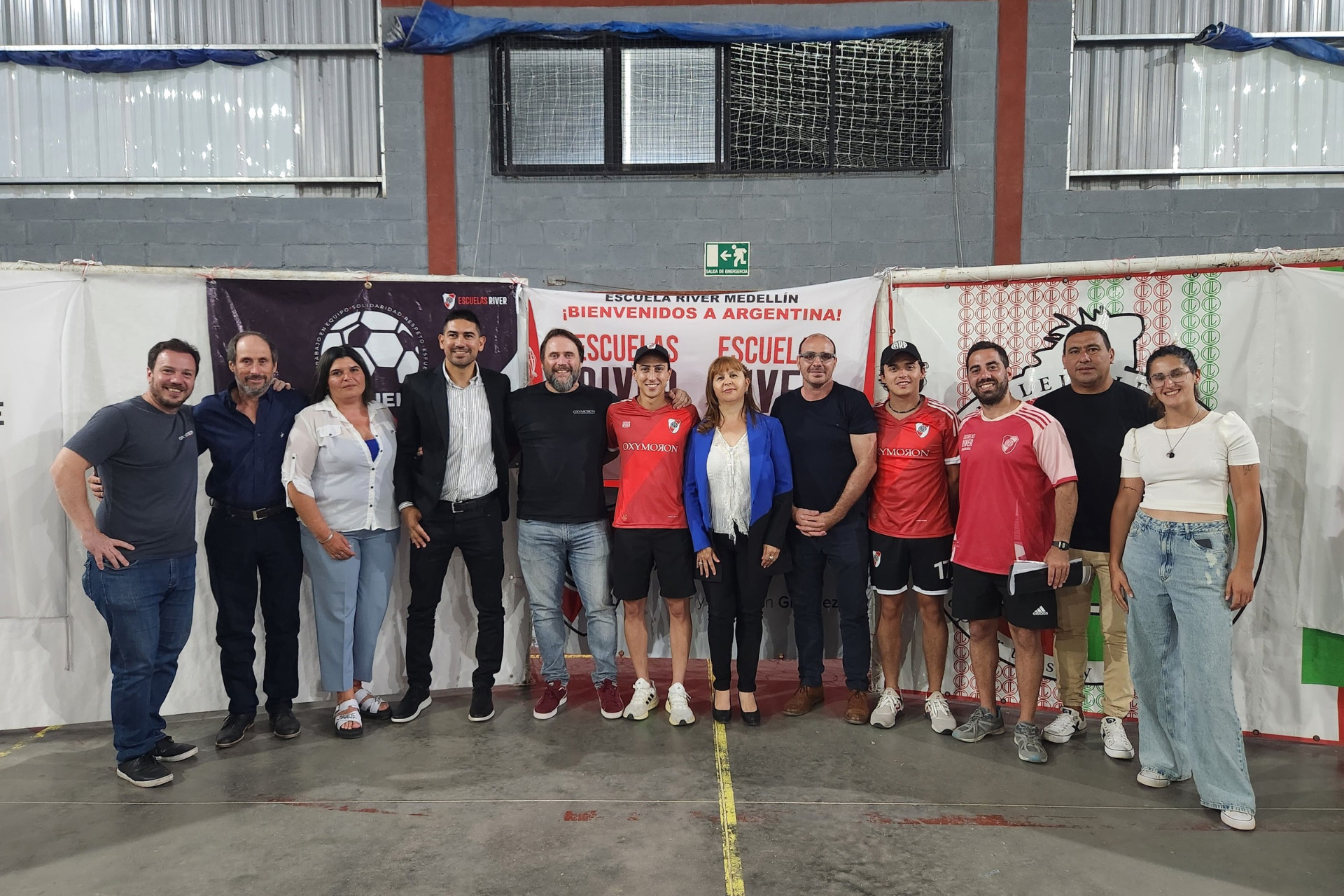 El gobierno acompañó el encuentro internacional de Escuelas de River en Colonia Avellaneda
