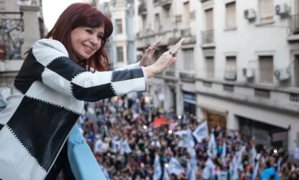 Cristina Fernández de Kirchner fue proclamada presidenta del PJ