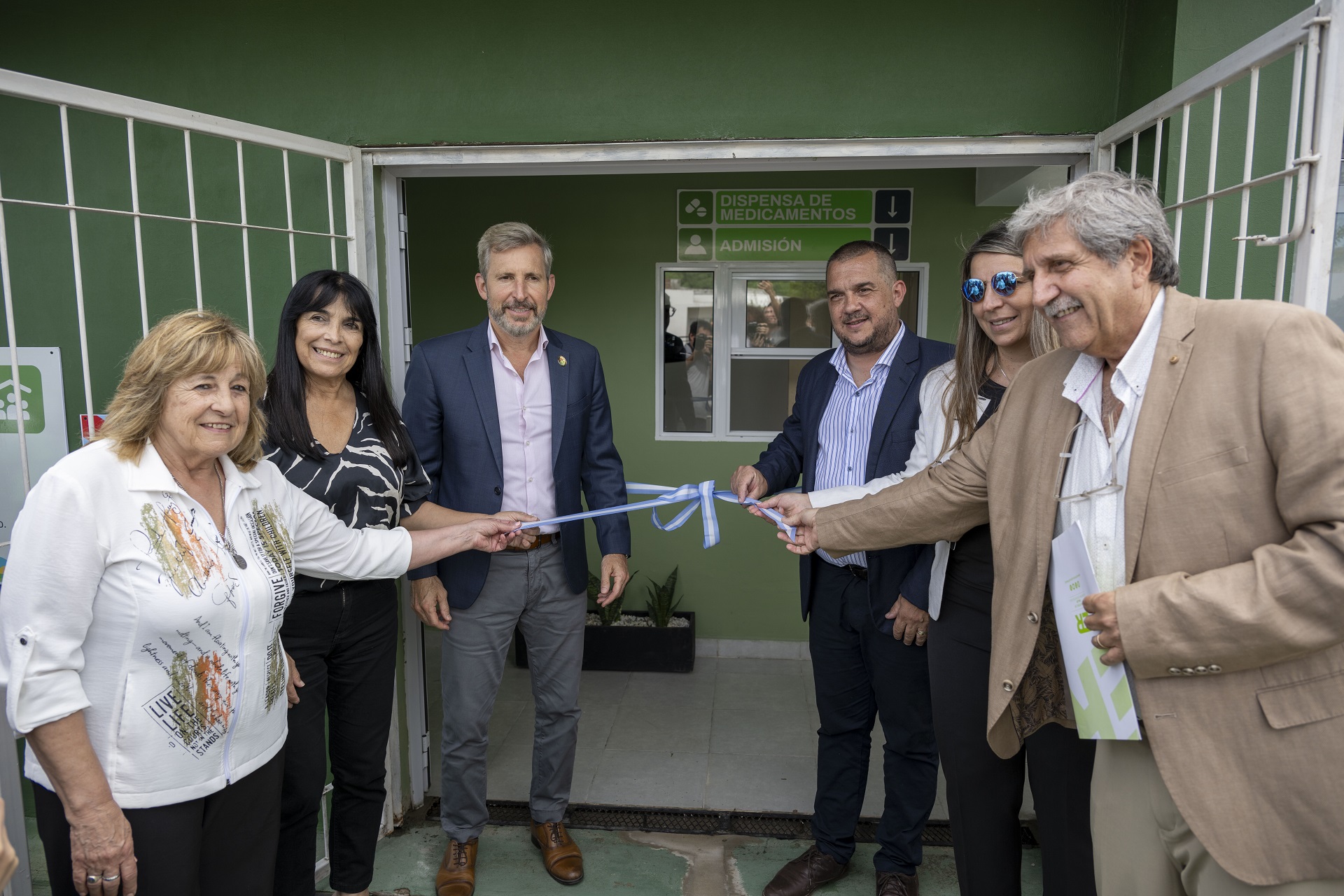 El gobernador dejó inaugurado un centro de salud en San Benito