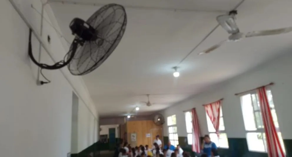 Agmer Paraná busca determinar cuántos ventiladores hay en cada escuela Agmer Paraná busca determinar cuántos ventiladores hay en cada escuela