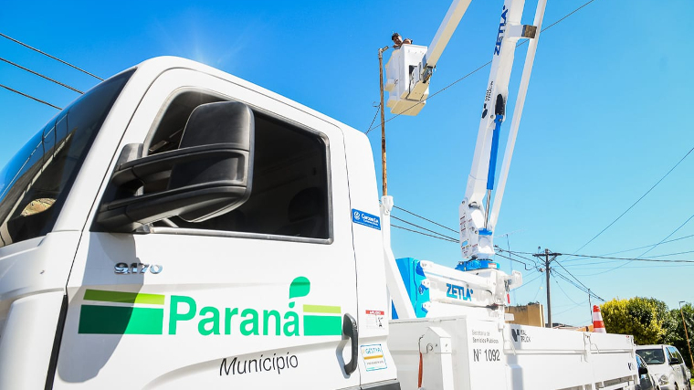 Comenzó a implementarse el programa Paraná 100% Led Comenzó a implementarse el programa Paraná 100% Led