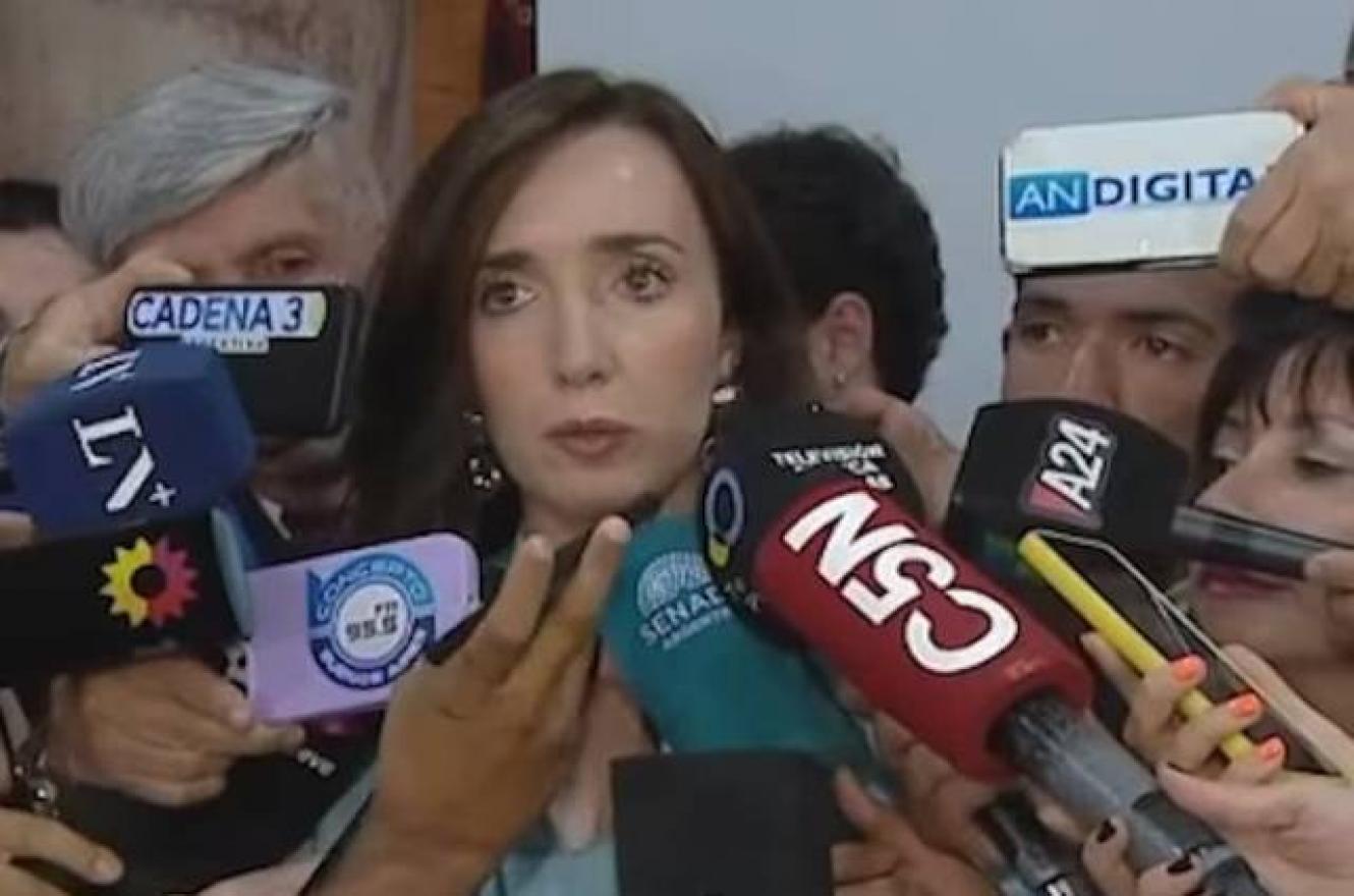Villarruel lamentó que el bloque kirchnerista se fortalezca con Stefanía Cora