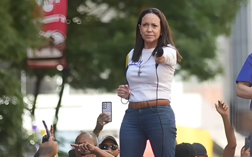 Tensión en Venezuela: María Corina Machado denunció que estuvo secuestrada por una hora Tensión en Venezuela: María Corina Machado denunció que estuvo secuestrada por una hora