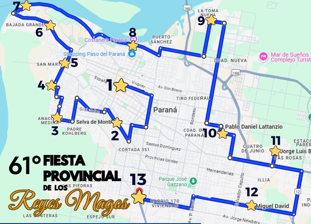 Fiesta Provincial de Reyes Magos: el lunes se realizará la tradicional caravana Fiesta Provincial de Reyes Magos: el lunes se realizará la tradicional caravana