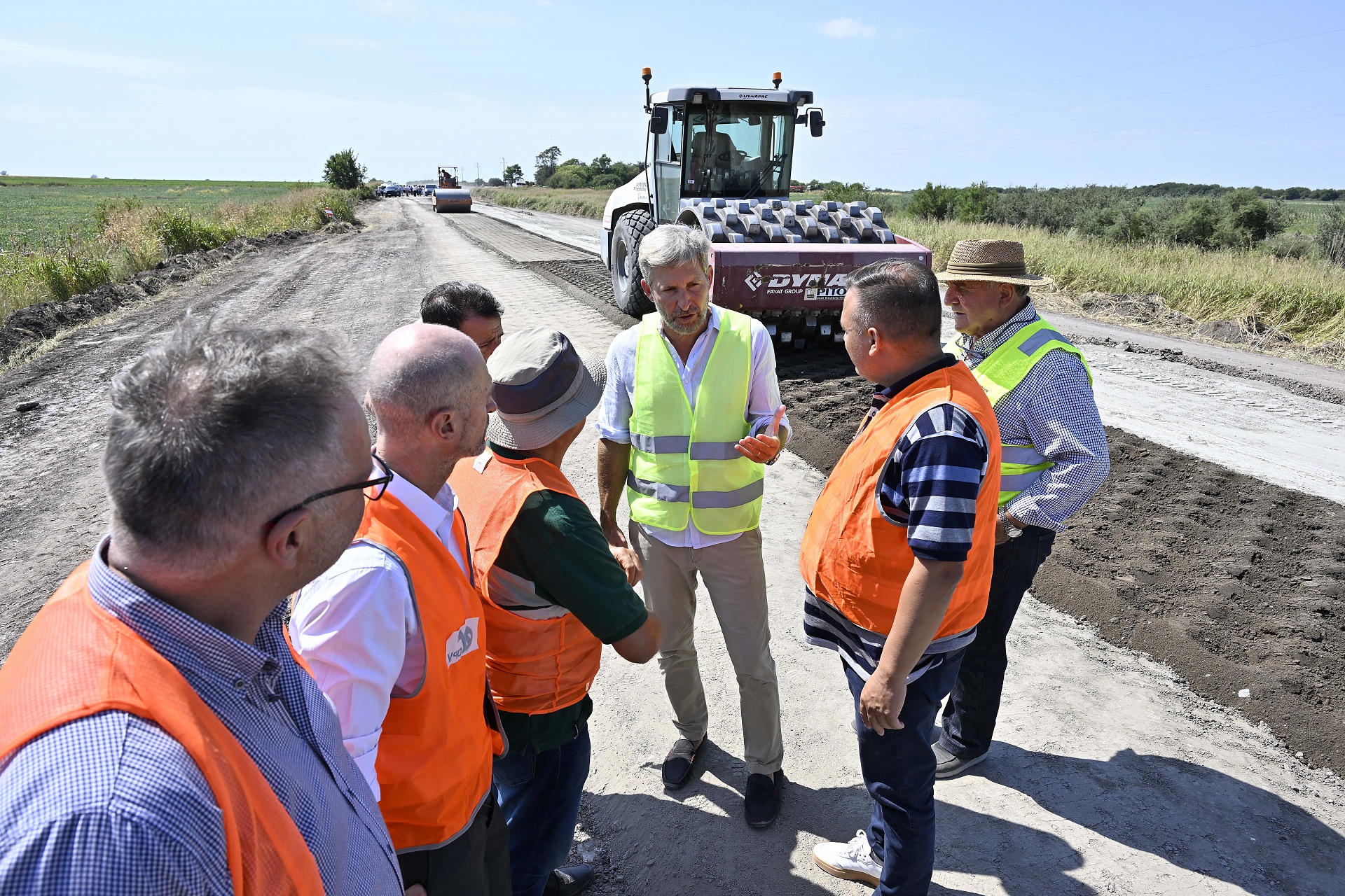 Frigerio estuvo en Piedras Blancas y recorrió las obras que se ejecutan para facilitar el desarrollo turístico
