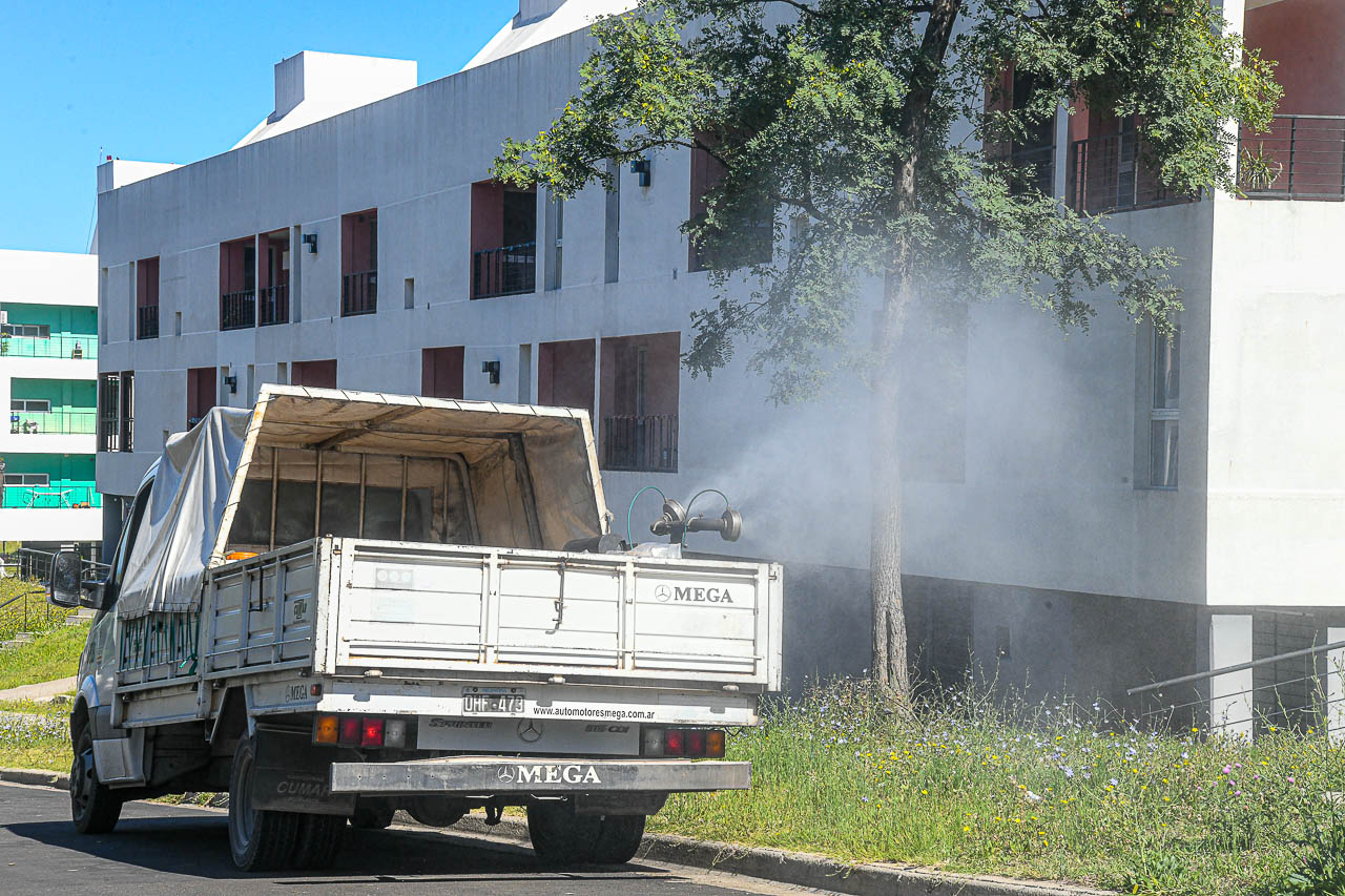 La Municipalidad realiza fumigaciones en distintos sectores de la ciudad La Municipalidad realiza fumigaciones en distintos sectores de la ciudad