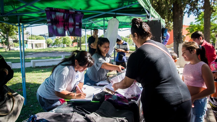 La Feria en tu Barrio con el especial Vuelta a Clases estuvo en San Agustín