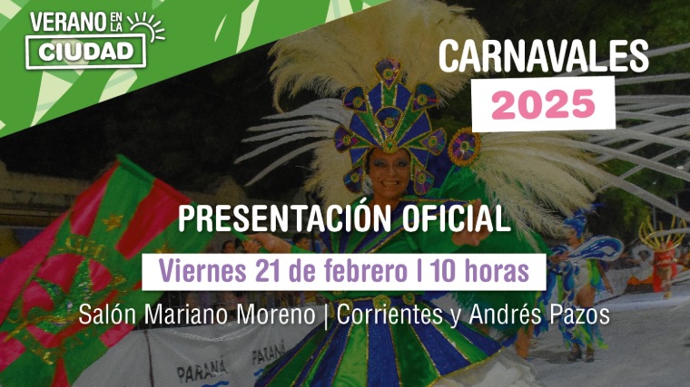 Paraná se prepara para vivir los Carnavales 2025