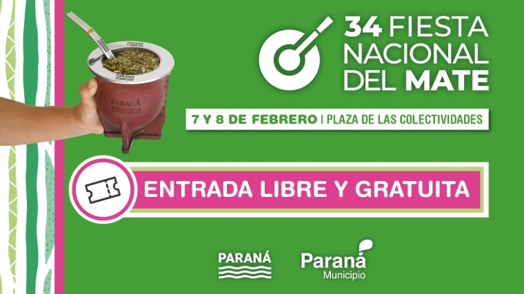 Empieza la Fiesta Nacional del Mate con entrada libre y gratuita