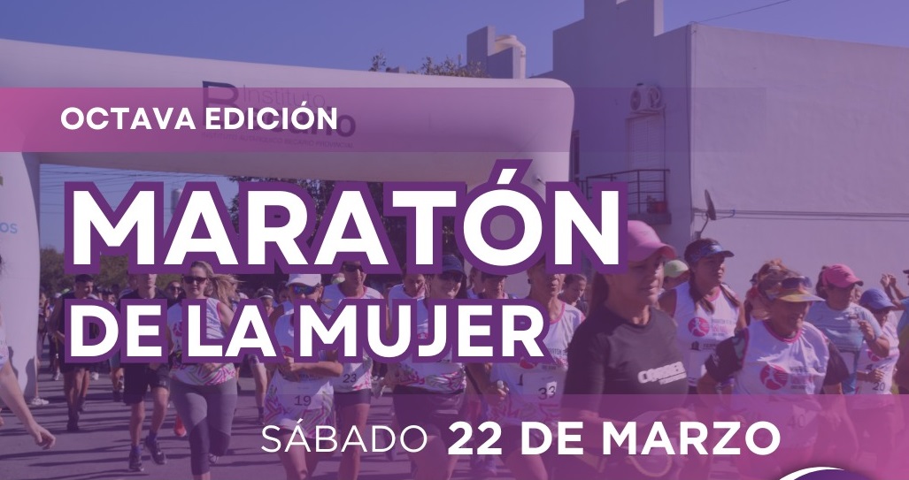 Se viene la octava edición de la Maratón de la Mujer