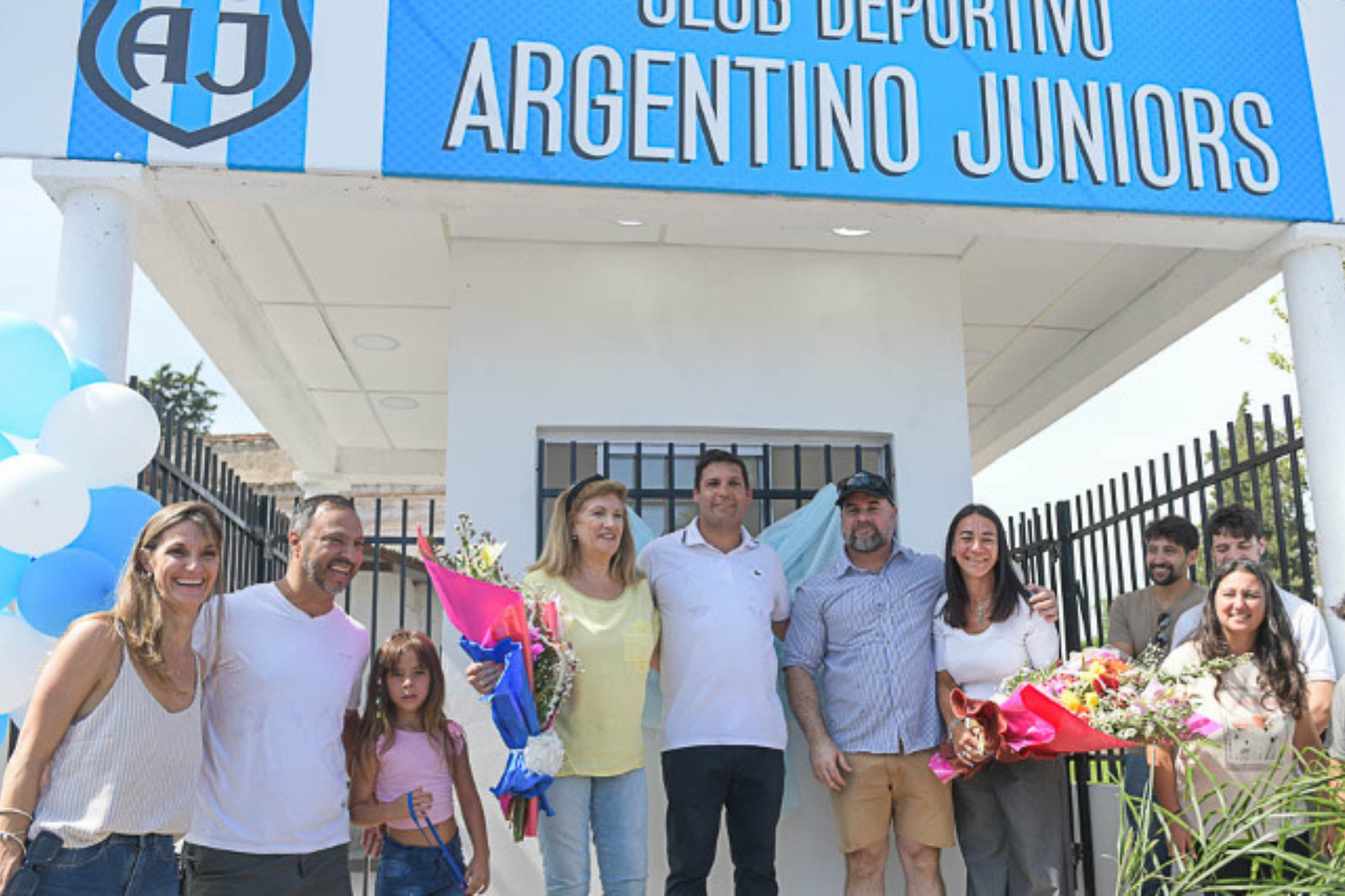 El gobierno provincial acompañó la inauguración del nuevo ingreso al Club Argentino Junior de Paraná