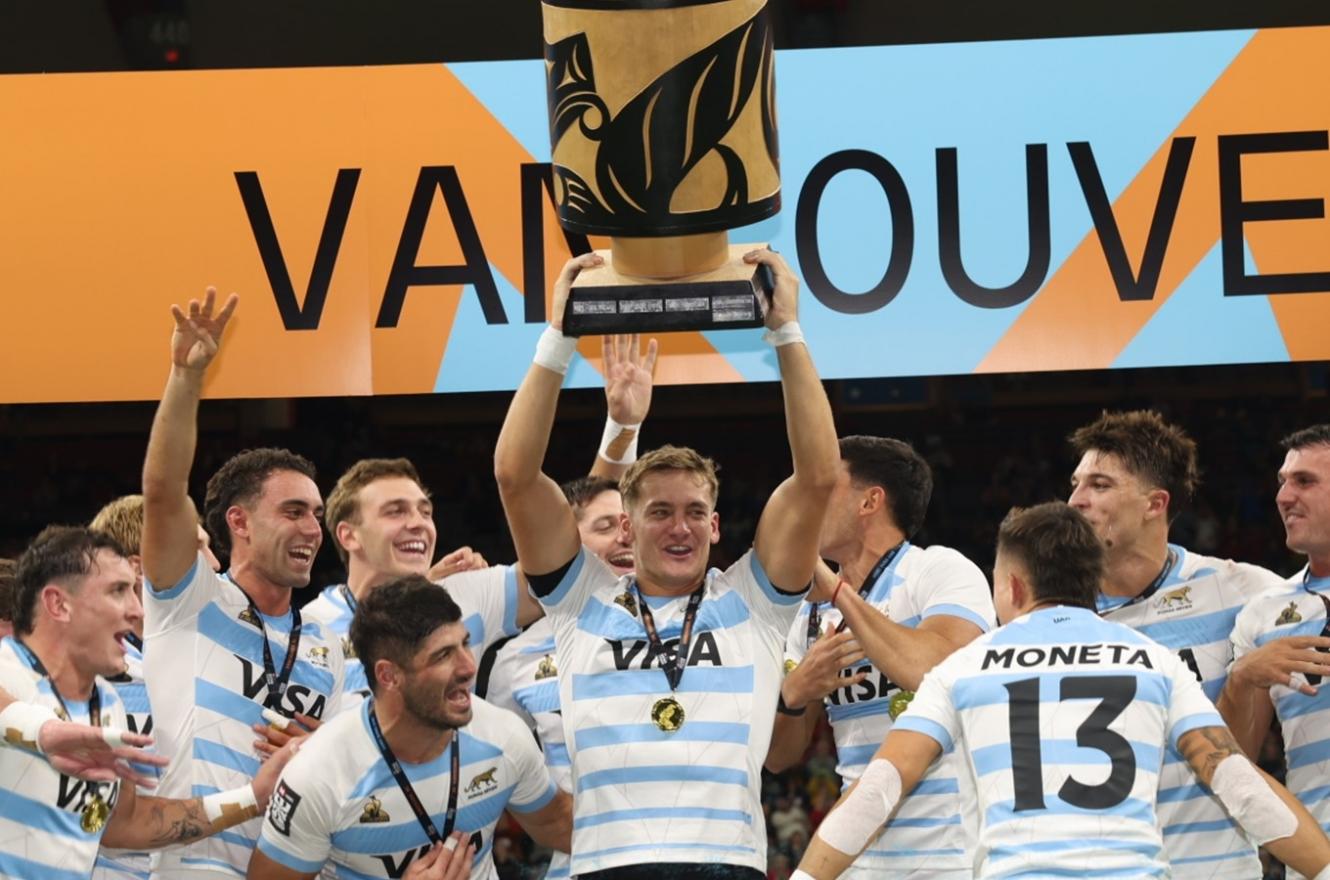 El Pasado domingo argentina le ganó a Sudáfrica y fue campeón
