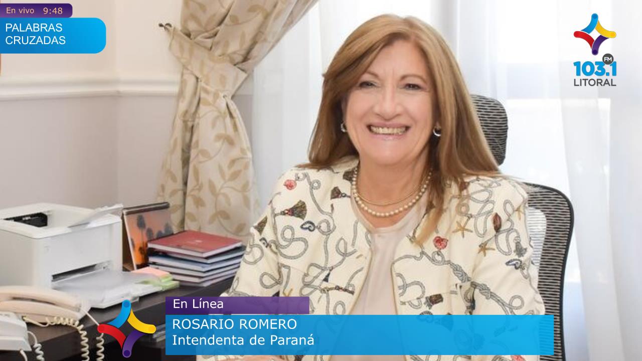 Rosario Romero: “Invertimos en obras claves para mejorar Paraná”