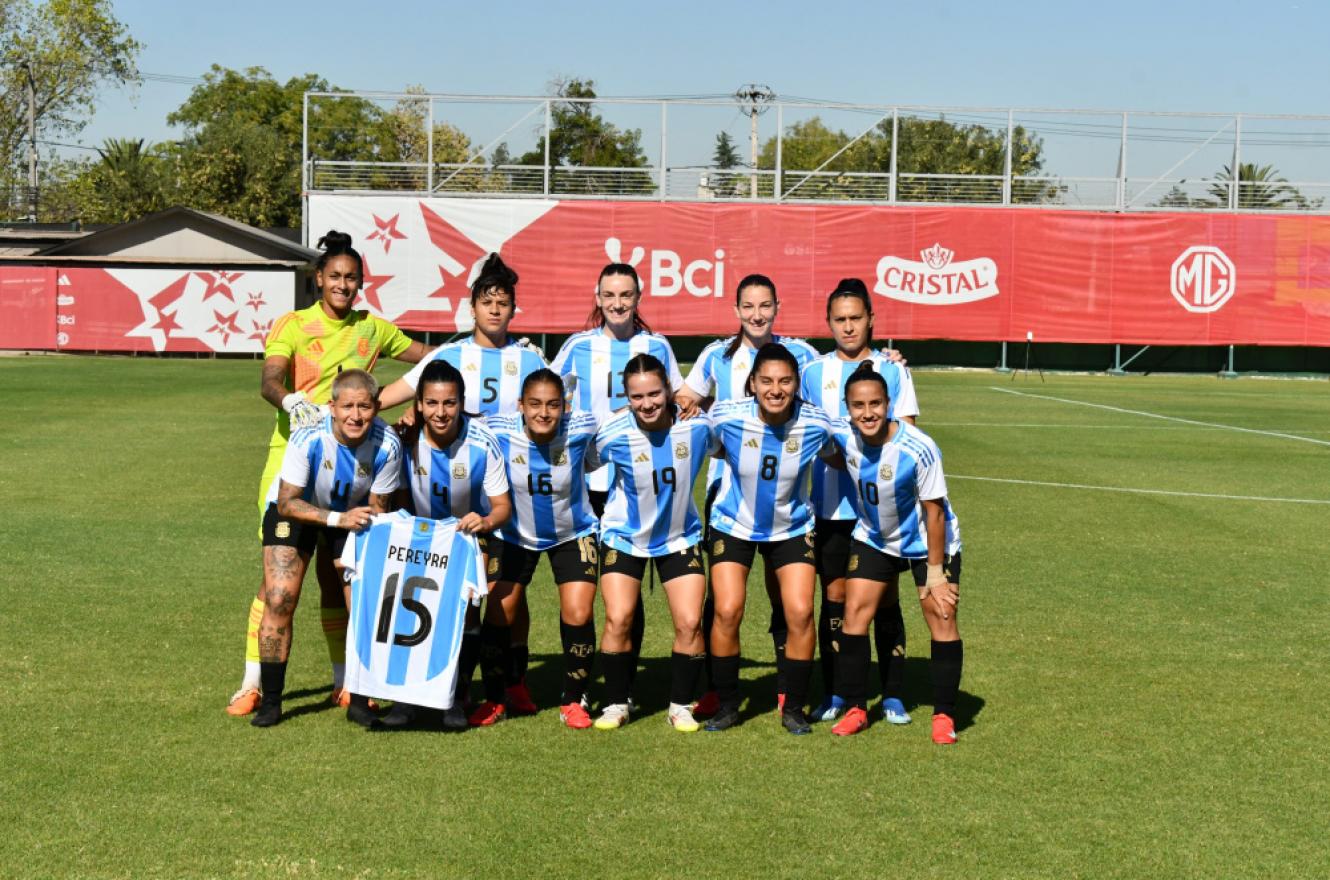 Argentina empató sin goles en Chile, con Agostina Holzheier como protagonista