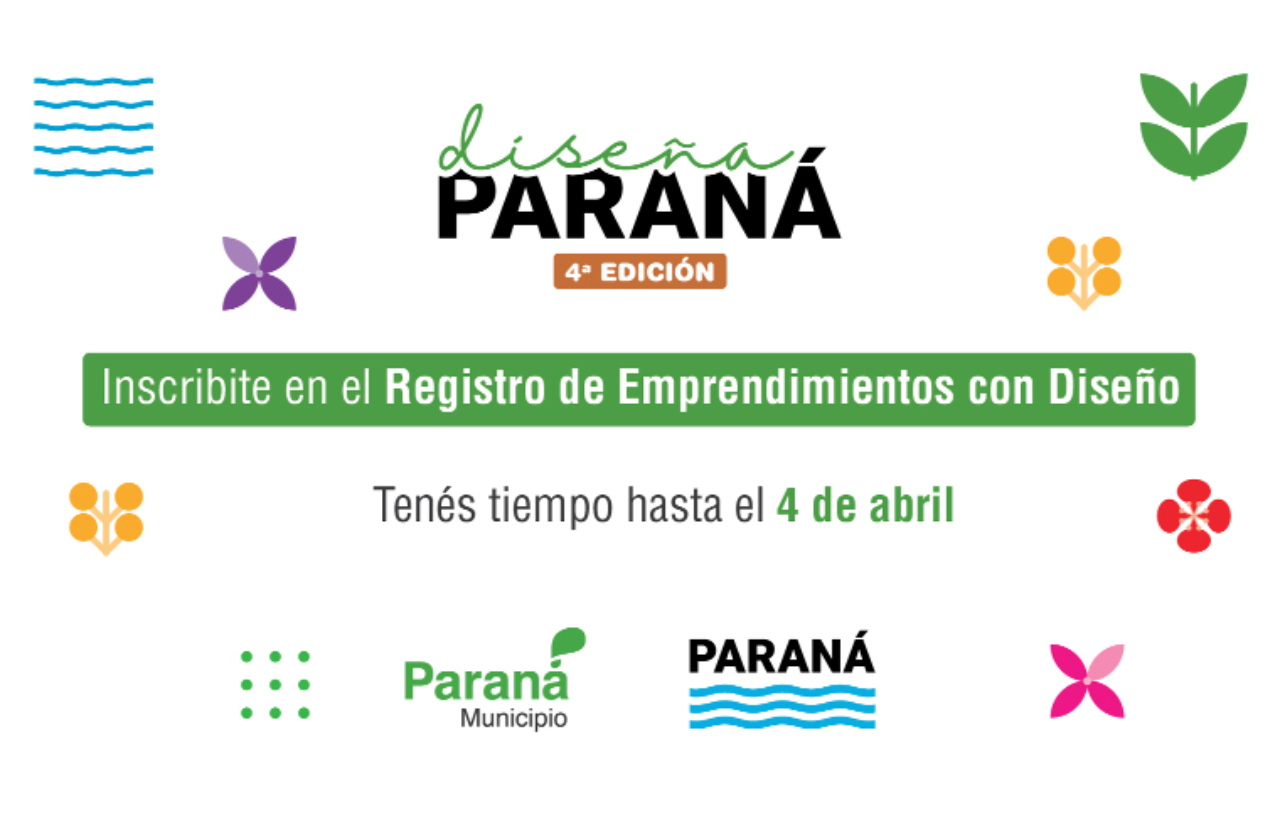 Un impulso al diseño local y la identidad de la ciudad: Diseña Paraná 2025