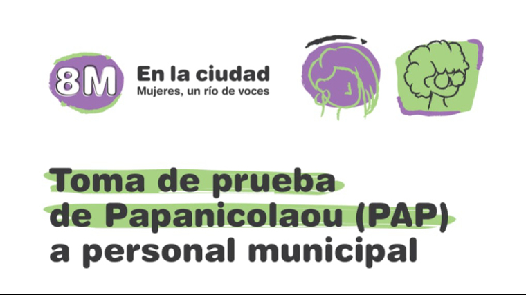 Por el Mes de la Mujer la Municipalidad realizará jornadas de toma de PAP