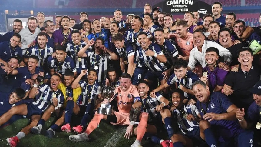 Talleres es el campeón de la Supercopa Internacional