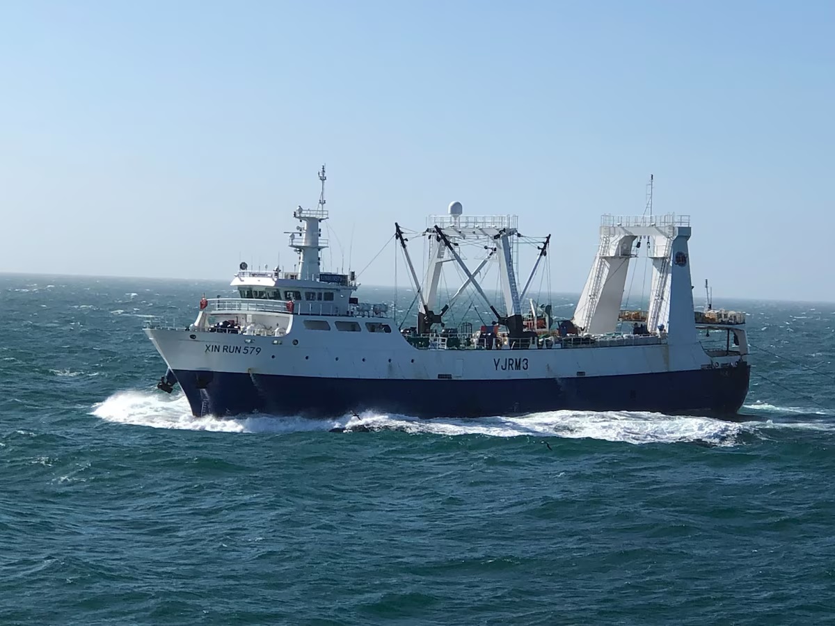 Primera multa electrónica a la pesca ilegal en el Mar Argentino